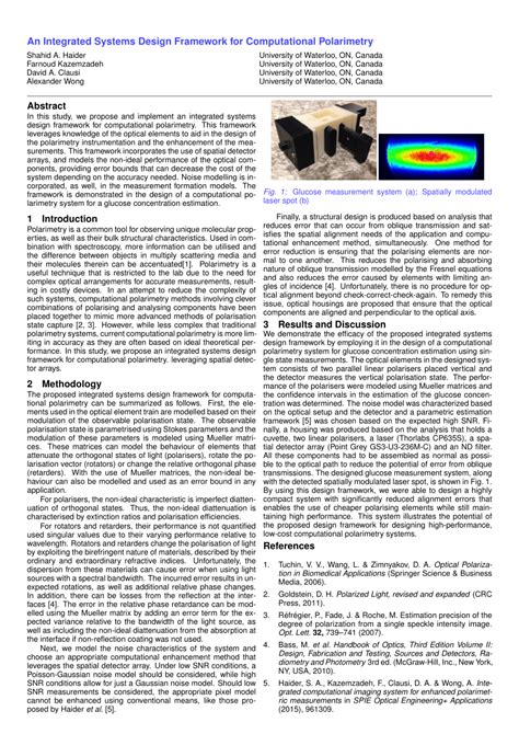 polarimetry design pdf